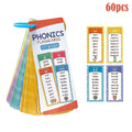 60-Piece Phonics Flash Cards for Kids – CVC Word Spelling