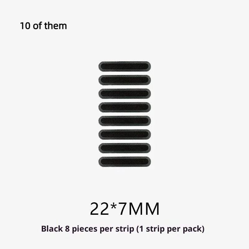 5/80Pcs Earpiece Speaker Hole Anti-dust Mesh Protector For Phone 16 Pro 15 14 13 12 Series Metal Dustproof Net Sticker Oasis Select A1