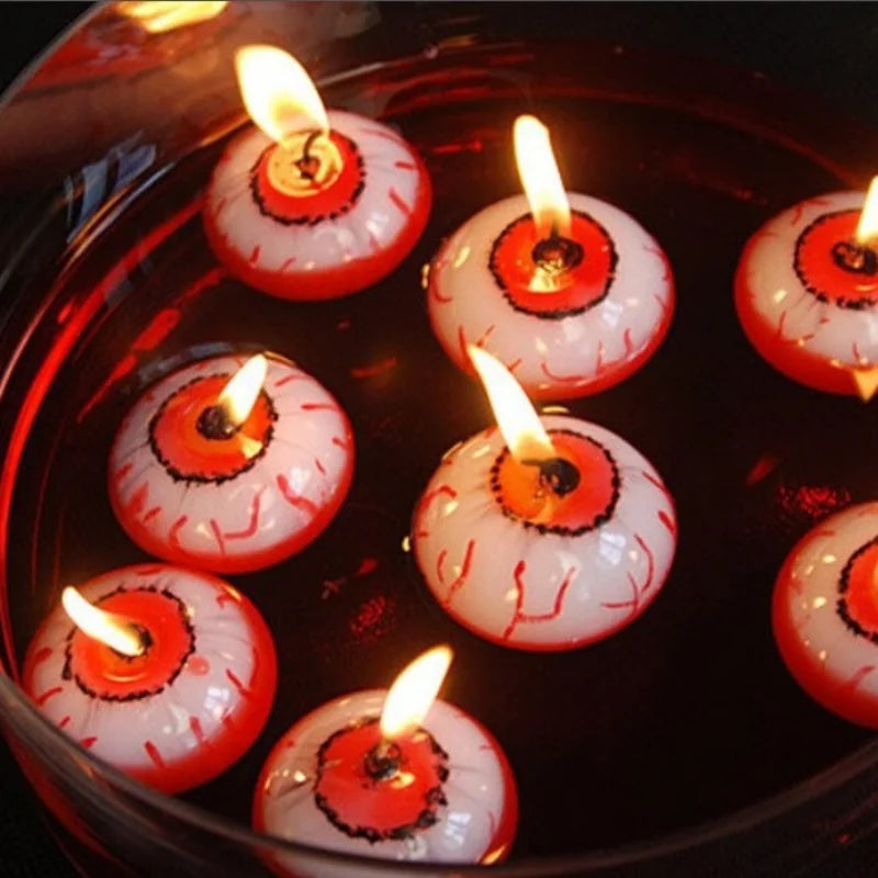 Halloween party Candle decoration props atmosphere floating Eyeball Candle Oasis Select