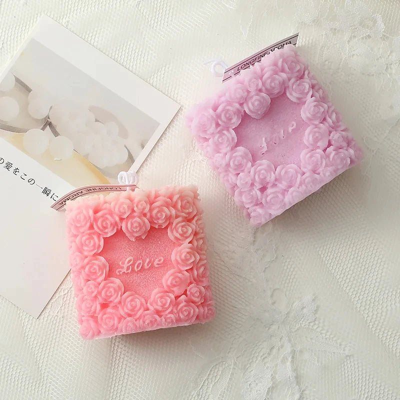 Silicon Mold Silicone Material Soap Mold Silicon Molds 3D Rose Silicone Molds For Soap Crafting Wedding Decoration Candle Making Oasis Select