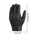 1PC Heat Resistant Finger Glove Hair Straightener Perm Curling Tool Heatproof Protective Heat Proof Gloves for Hair Styling Oasis Select left 1PC