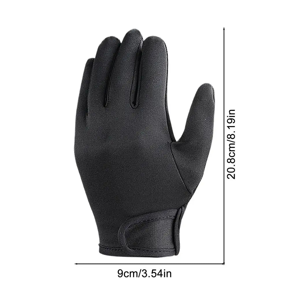 1PC Heat Resistant Finger Glove Hair Straightener Perm Curling Tool Heatproof Protective Heat Proof Gloves for Hair Styling Oasis Select left 1PC