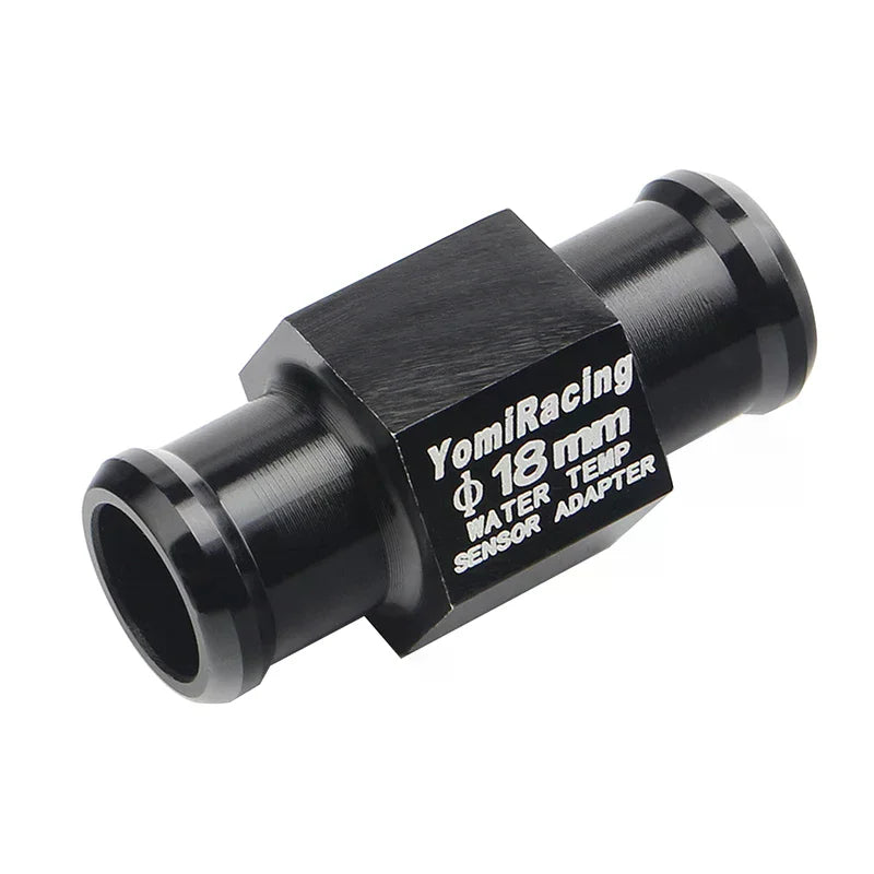 Black Water Temperature Gauge Radiator Temperature Water Temperature Connector Pipe Sensor 16MM 18MM 20MM 22MM Hose Adapter Oasis Select