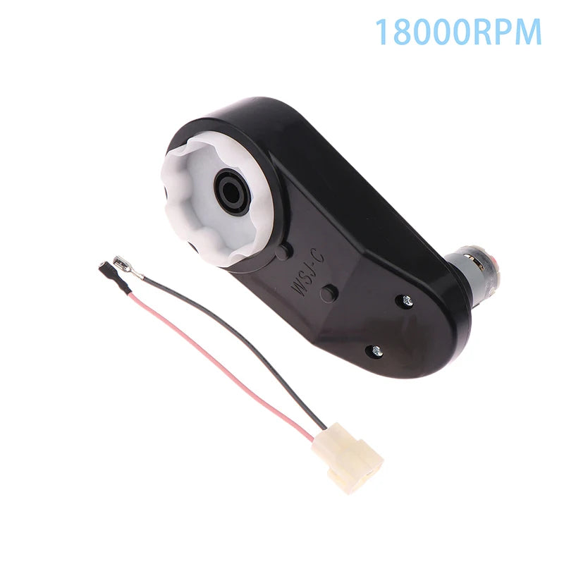 High-Speed RS390 Electric Motor, for Kids Car, 6V/12V, 15000-20000 RPM Oasis Select 18000RPM