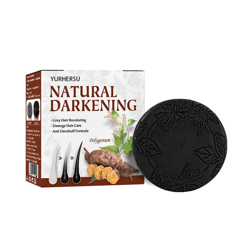 Hair Darkening Shampoo Bar – Moisturizing & Shine-Boosting 100g Hair Darkening Shampoo Bar Oasis Select