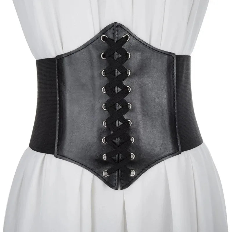 Palace Style Intellectual Outerwear with Body Shaping and Abdominal Cinching Straps Belt Waist Seal Waist Cinching Oasis Select