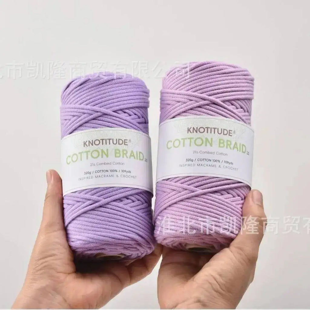 3mm Macrame Braid Cotton Cord 109Yards Pure Cotton Rope For Bracelet Knots, DIY Craft Making 100m Oasis Select