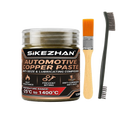 High Temperature 1400°C Copper Anti-Seize Grease Lubricant for Auto Brake Exhaust Spark Plug Bolt with Applicator Brushes Repair Oasis Select 1 SET