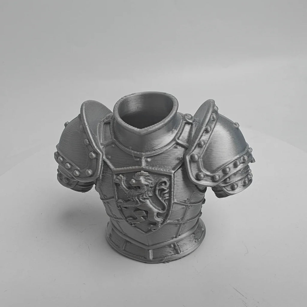 Medieval Knight Armor Aquarium Statuette Decor Retro Fish Hideout Planter for Aquatic Plants Shrimp Fish Tank Ornament Plant Pot Oasis Select