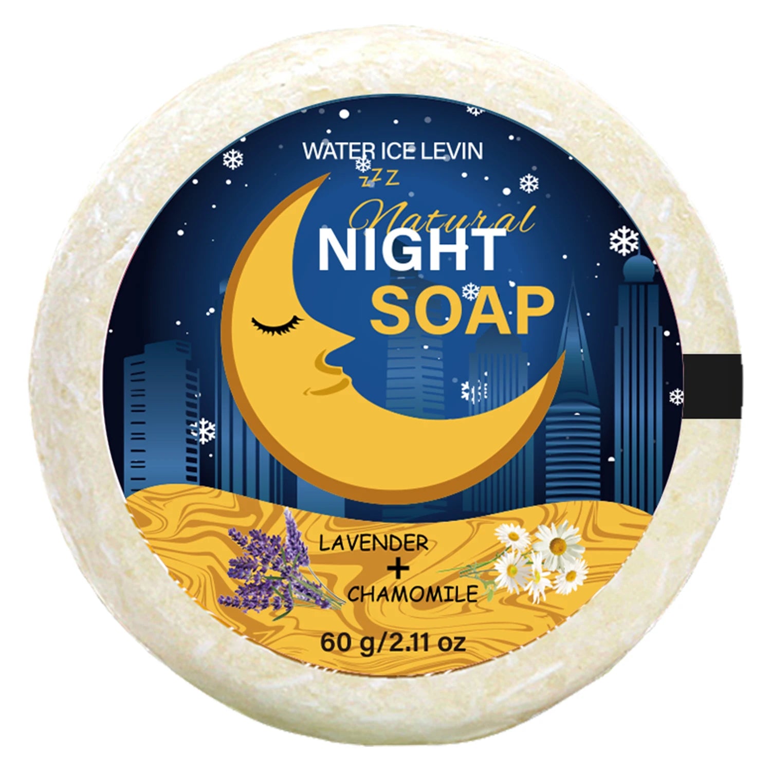 Niacinamide Night Bath Soap – Herbal Extracts & Hydrating Bath Bar Soap Oasis Select LEMON 60g