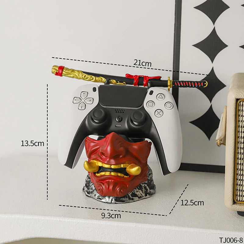 Creative Display Stands PS5 Controller Stand Unique Gamepad Holder Desktop Decoration Game Accessory Home Ornament Oasis Select A
