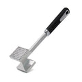 Stainless Steel Double Sided Meat Tenderizer Hammer, Kitchen Tool for Beef Steak, Pork Chop & Chicken, Meat Mallet with Spikes Oasis Select Large meat hammer