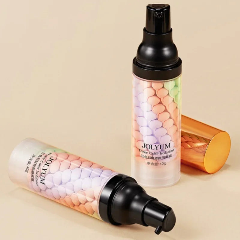 Three-color Repair And Isolation Cream Protective Primer Before Makeup Moisturizing Isolation Milk 40g Oasis Select