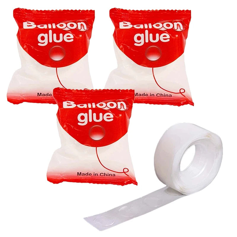 3pcs Balloon Glue Dot Accessories For Birthday Wedding Party Balloons Glue Sticker Balloons Stand Arch Oasis Select
