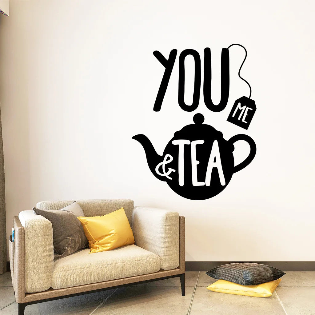 Coffee Is Always Good Tea Mugs Window Wall Sticker Kitchen Resturant Cafe Motivational Quote Wall Decal Vinyl Home Decor Oasis Select