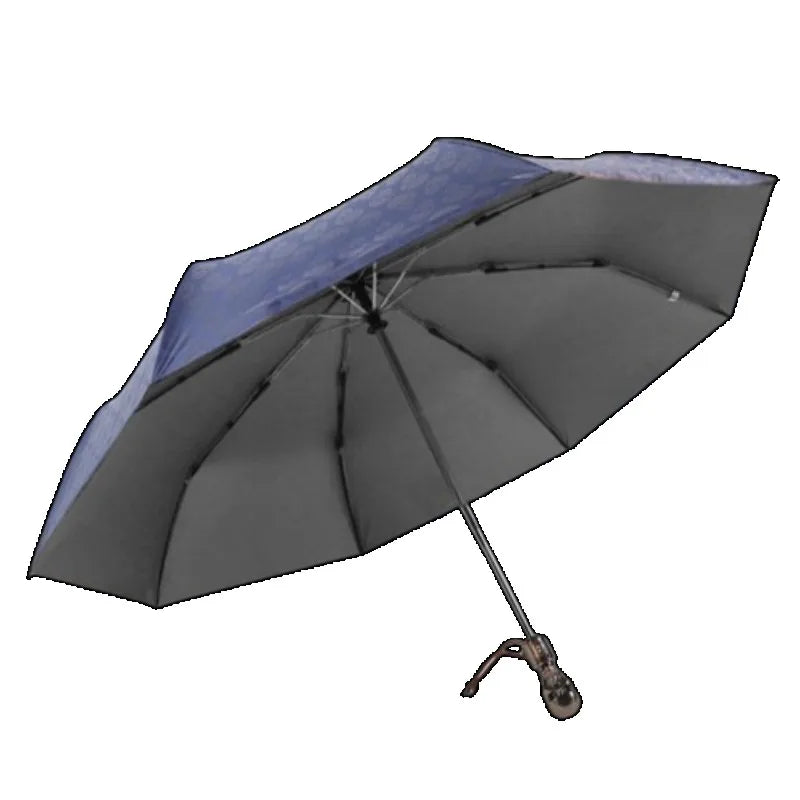 Ombrello Automatico Inghilterra Teschio Ombrello Pieghevole Ombrello Automatico UV Ombrello Automatico Di Apertura E Chiusura Oasis Select Blue