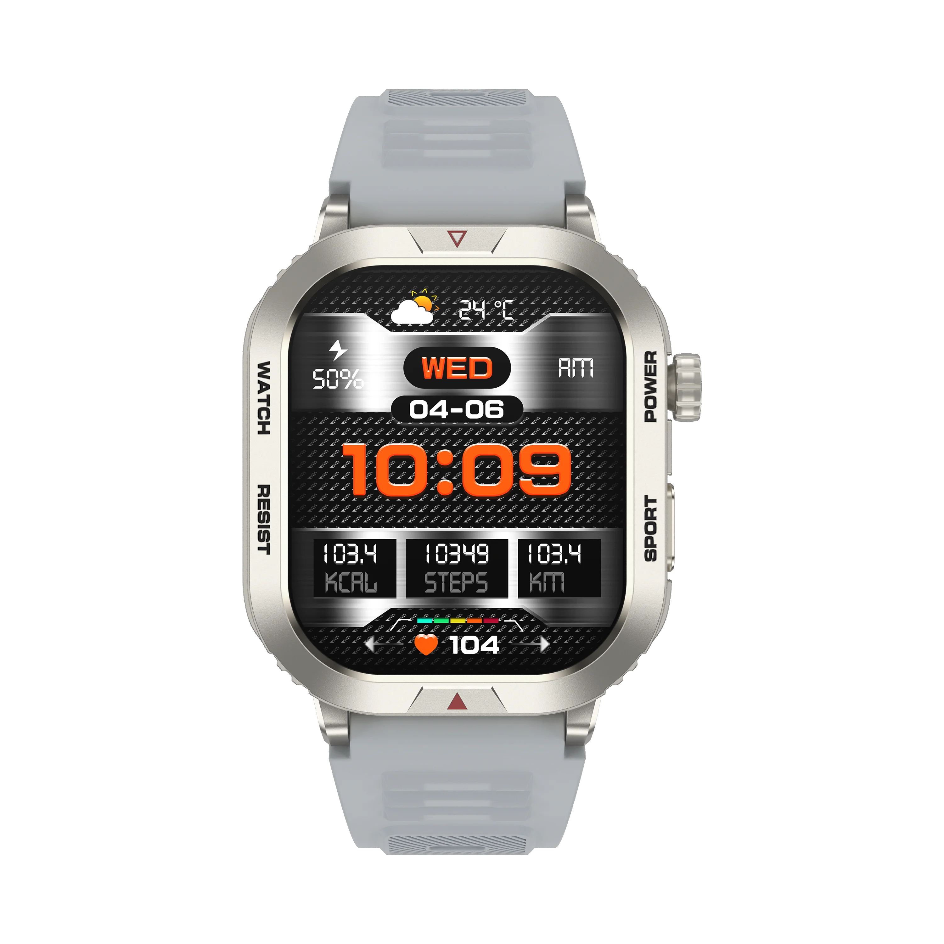 MINGCC 2.01" Smartwatch 2025 – Bluetooth Call & Fitness Tracker