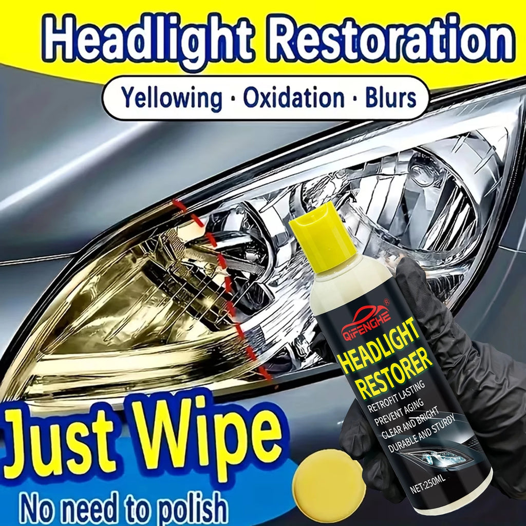 8.5oz Car Headlight Restoration Fluid – Crystal Coating