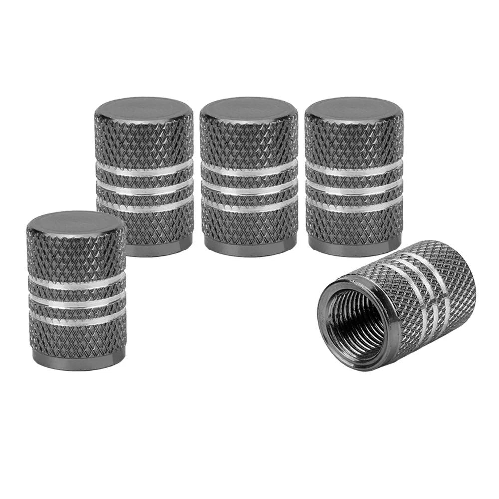Colorful car tires, aluminum alloy colored valve caps, sedan metal valve caps, valve caps Oasis Select 4pcs 3