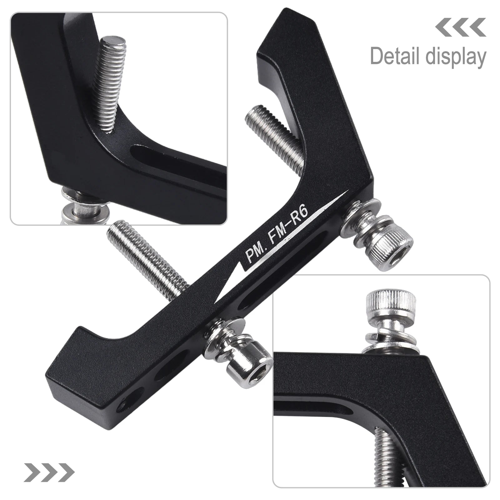High Quality Brake Adapter Set Aluminum Alloy Bolts Easy To Install Practical To Use Cycling For SM-MA-F160P/D Oasis Select
