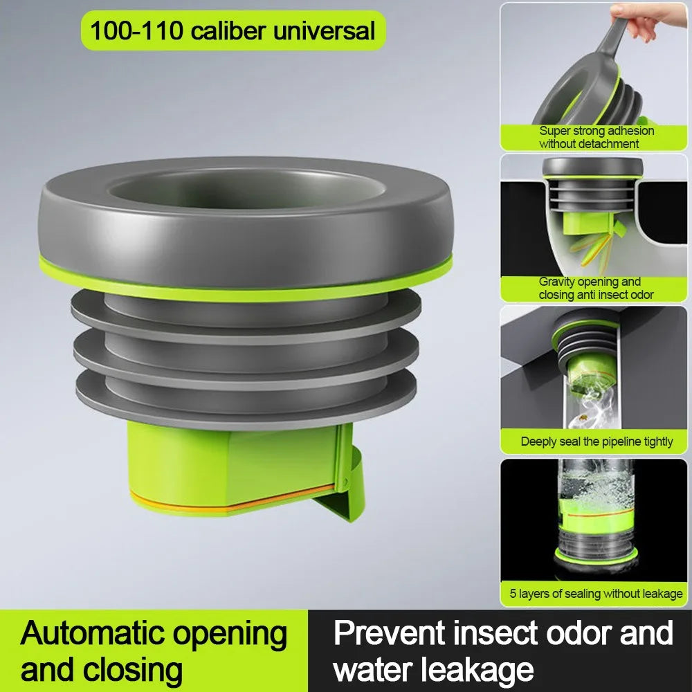 Toilet Flange Anti-Backflow Wax Seal Ring | Leak-Proof ABS