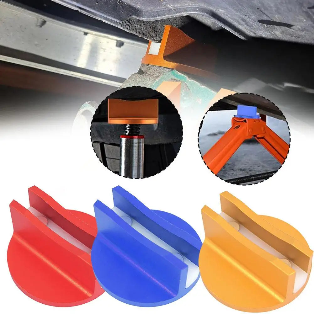 Magnetic Pinch Weld Jack Pad – Aluminum Grooved Jacking Puck Vehicle Jack Adapter Oasis Select