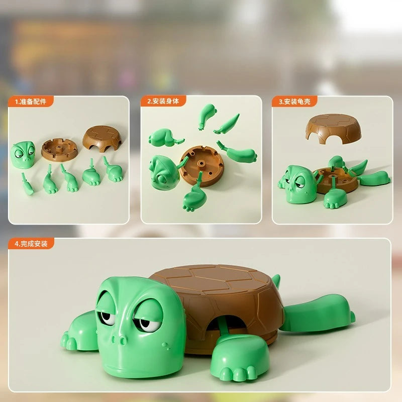 Cute Turtle Coaster 3D Printed Cup Pad, Fun Tea Coffee Mug Holder, Creative Table Decoration & Household Ornament Accessories Oasis Select