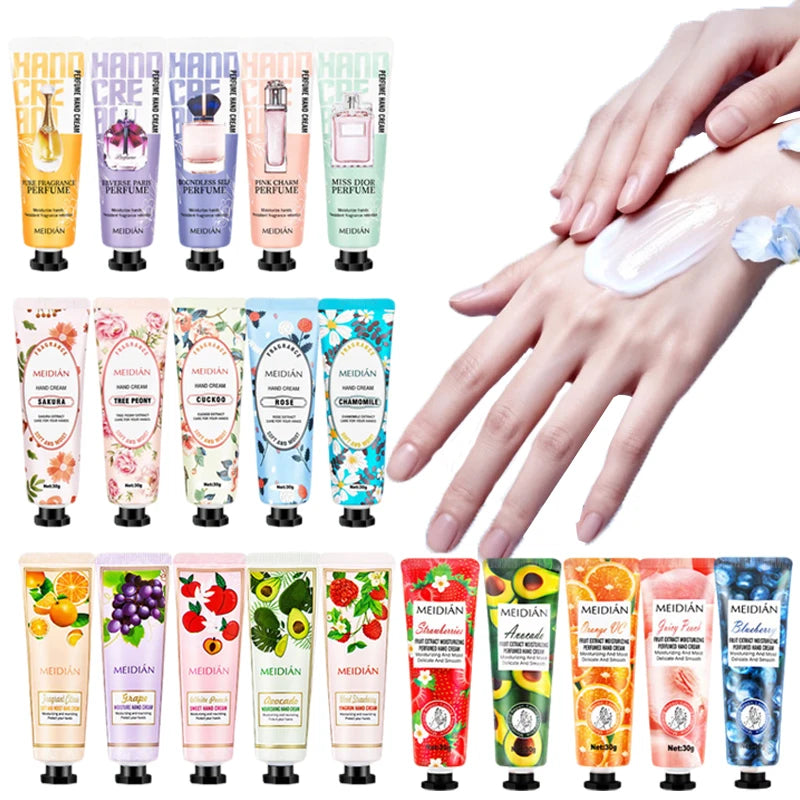 5-Pack Moisturizing Hand Cream Set – Hydrating & Fragrant Hand Cream Set Oasis Select