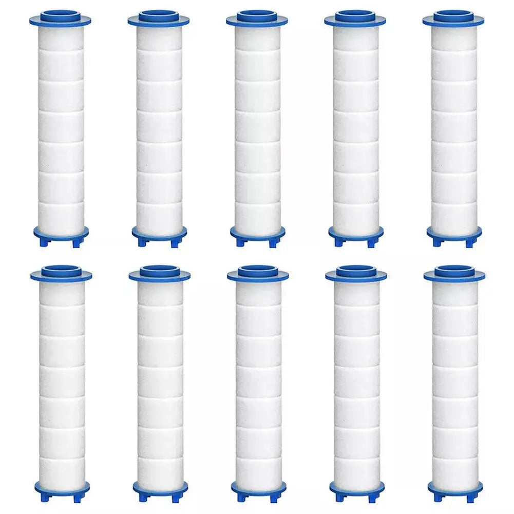 10Pcs Shower Head PP Cotton Shower Filter Replacement Purify Water Shower Water Cleaning Bathroom Accessories Oasis Select 10pcs