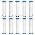 10Pcs Shower Head PP Cotton Shower Filter Replacement Purify Water Shower Water Cleaning Bathroom Accessories Oasis Select 10pcs
