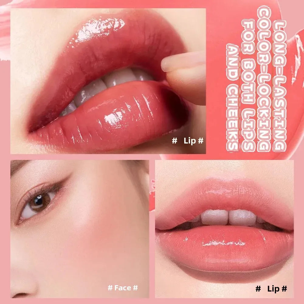 Dragon Ranee 6pc Lip & Cheek Gloss Set – Hydrating, Non-Sticky