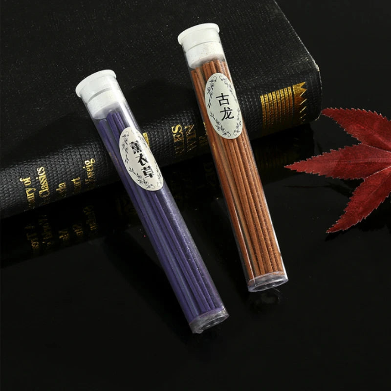 Natural Incense Stick Handmade Aromatherapy Sticks 50 Sticks Per Box Sandalwood Lavender Meditation Household Bedroom Incenses Oasis Select