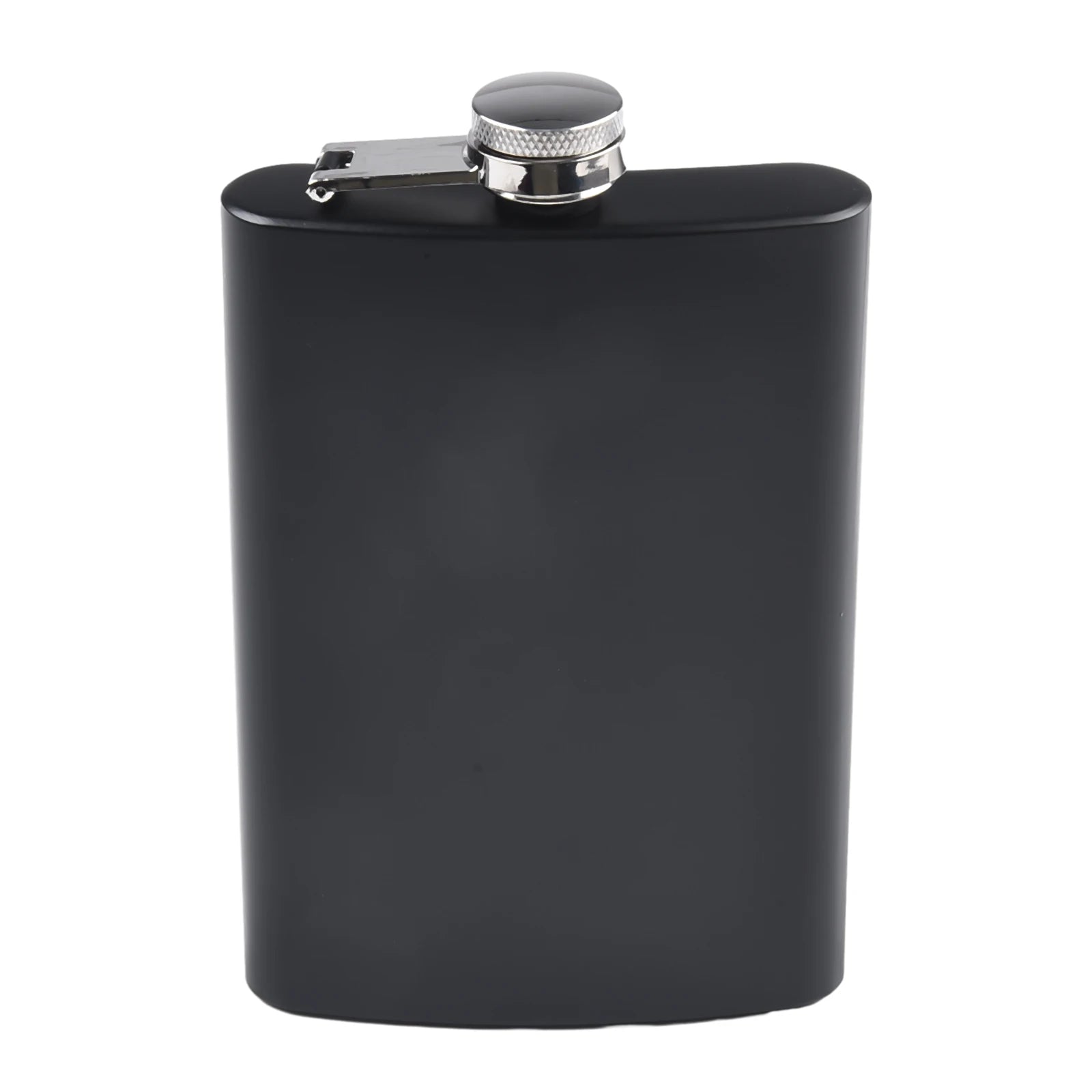Stainless Steel Hip Flask 7–12oz | Black Matte Pocket Flask