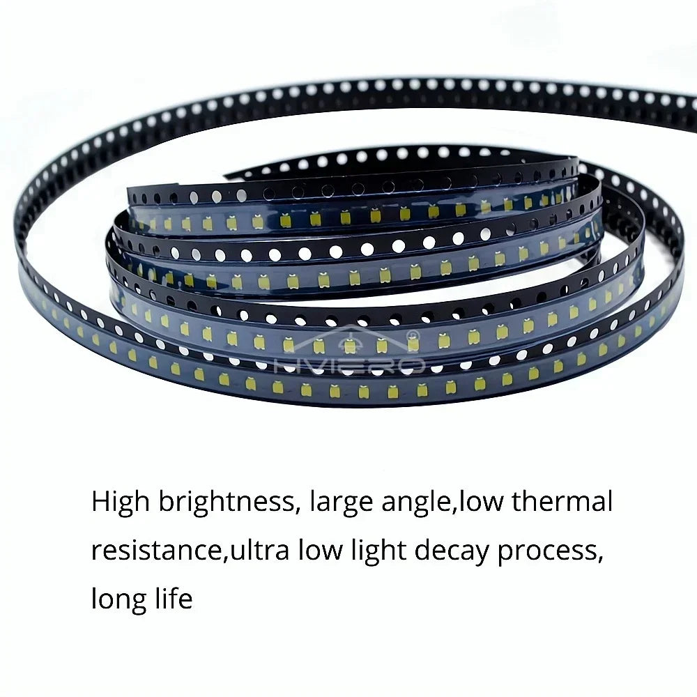 10PCS 0805 SMD LED Chips – 9 Colors, RoHS, 3.3V DIY PCB