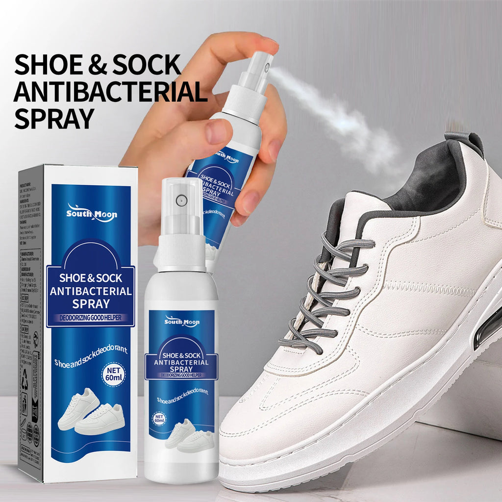 South Moon Shoe & Foot Deodorizer Spray – Antibacterial 60ml Foot Deodorizer Spray Oasis Select
