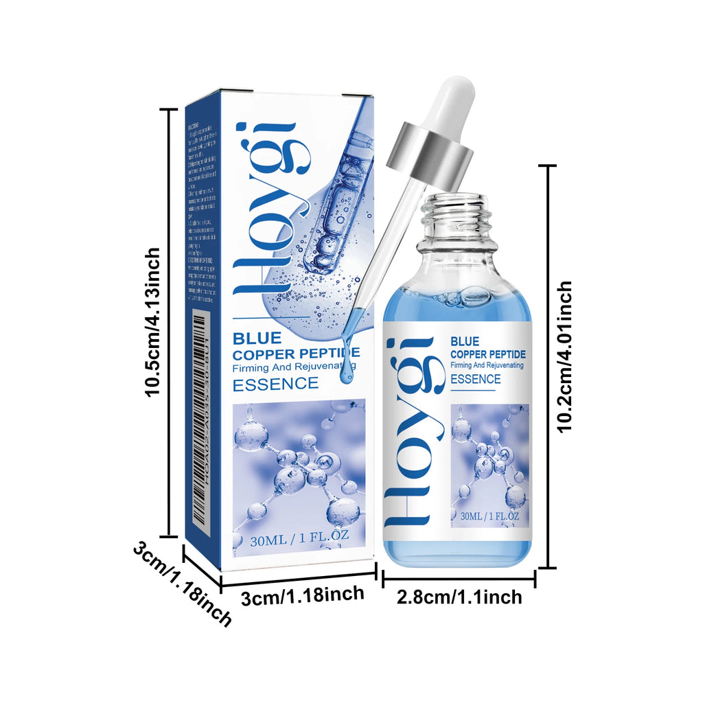 Hoygi Blue Copper Peptide Firming Face Serum 30ml Face Serum Oasis Select