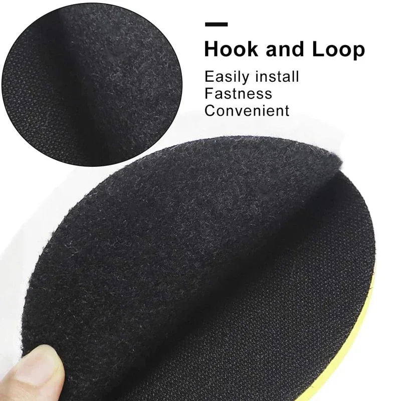 5-Pack Wool Car Polish & Wax Buffing Pads 3/5 Inch Kit Car Buffing Pad Kit Oasis Select