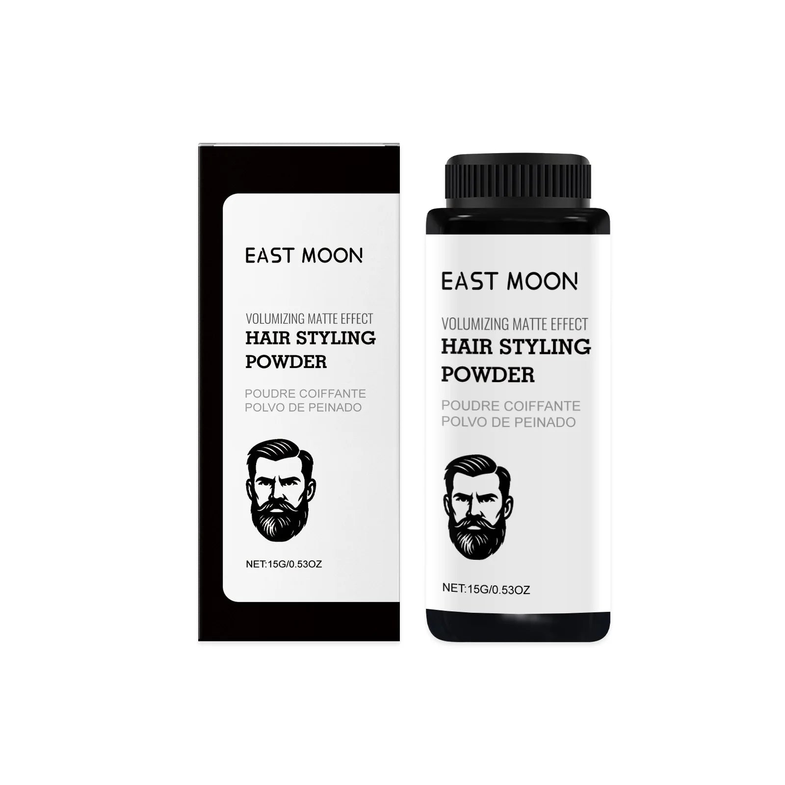 Men's Hair Texture Powder - Natural Hold, Long-Lasting, Volumizing, Non-Greasy Styling Powder Oasis Select