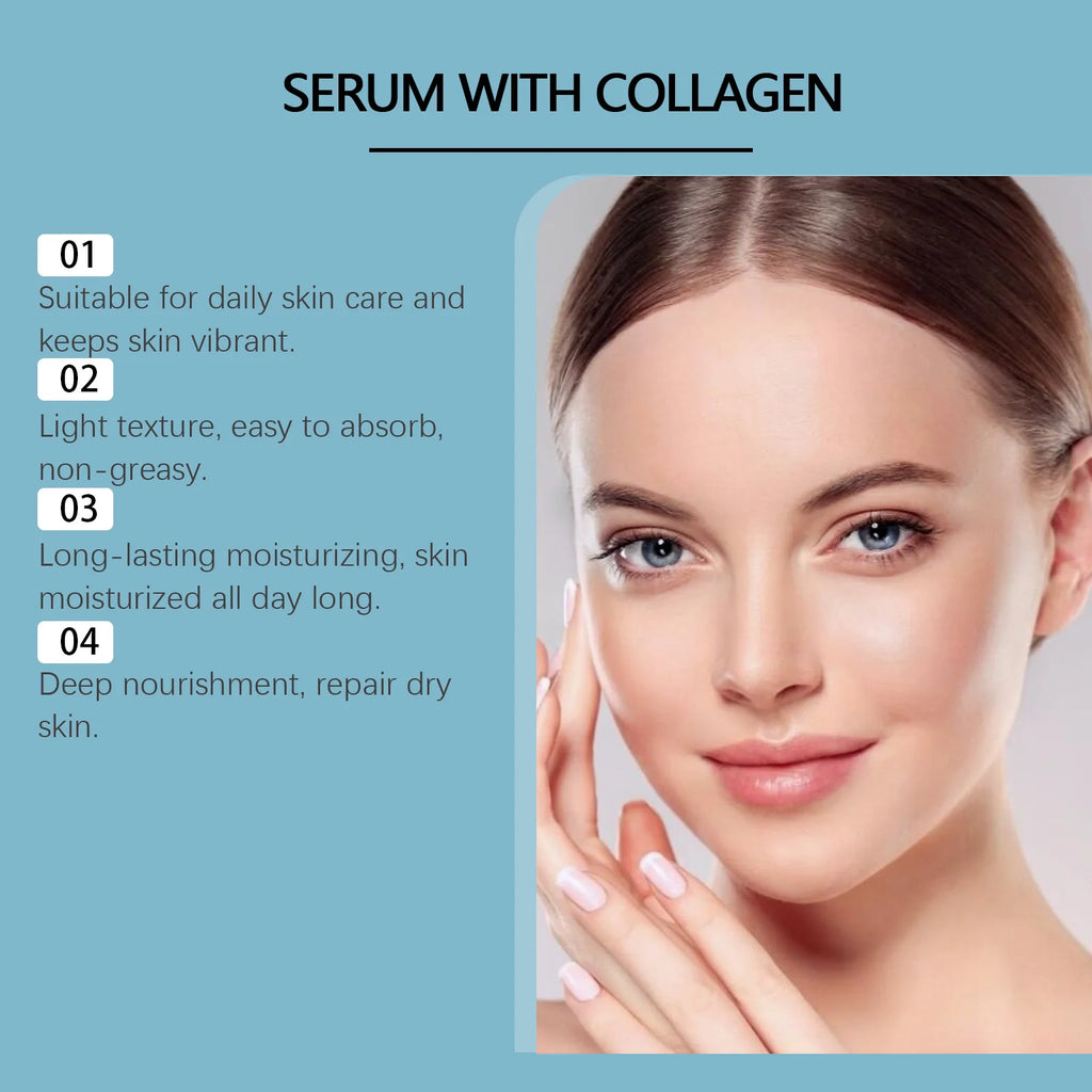 Hoygi Collagen Face Serum – Firming & Moisturizing Essence Collagen Face Serum Oasis Select