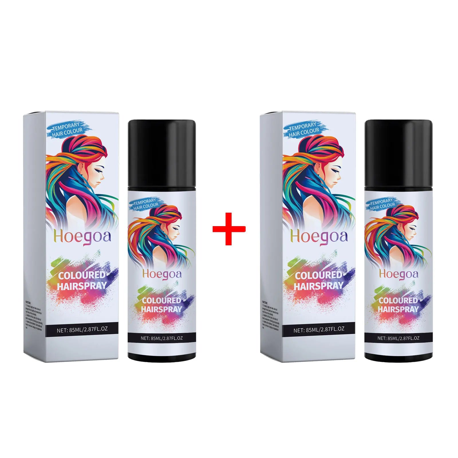 Instant Hair Color Spray Gray White Hair Coverage Repair Dry Nourishing Hair Styling Product Easy Rinse Temporary Black Hair Dye Oasis Select 170ml boxed