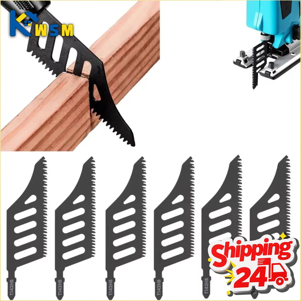 T-Shank Jigsaw Blades Set – Wood, Metal & Plastic Cutting