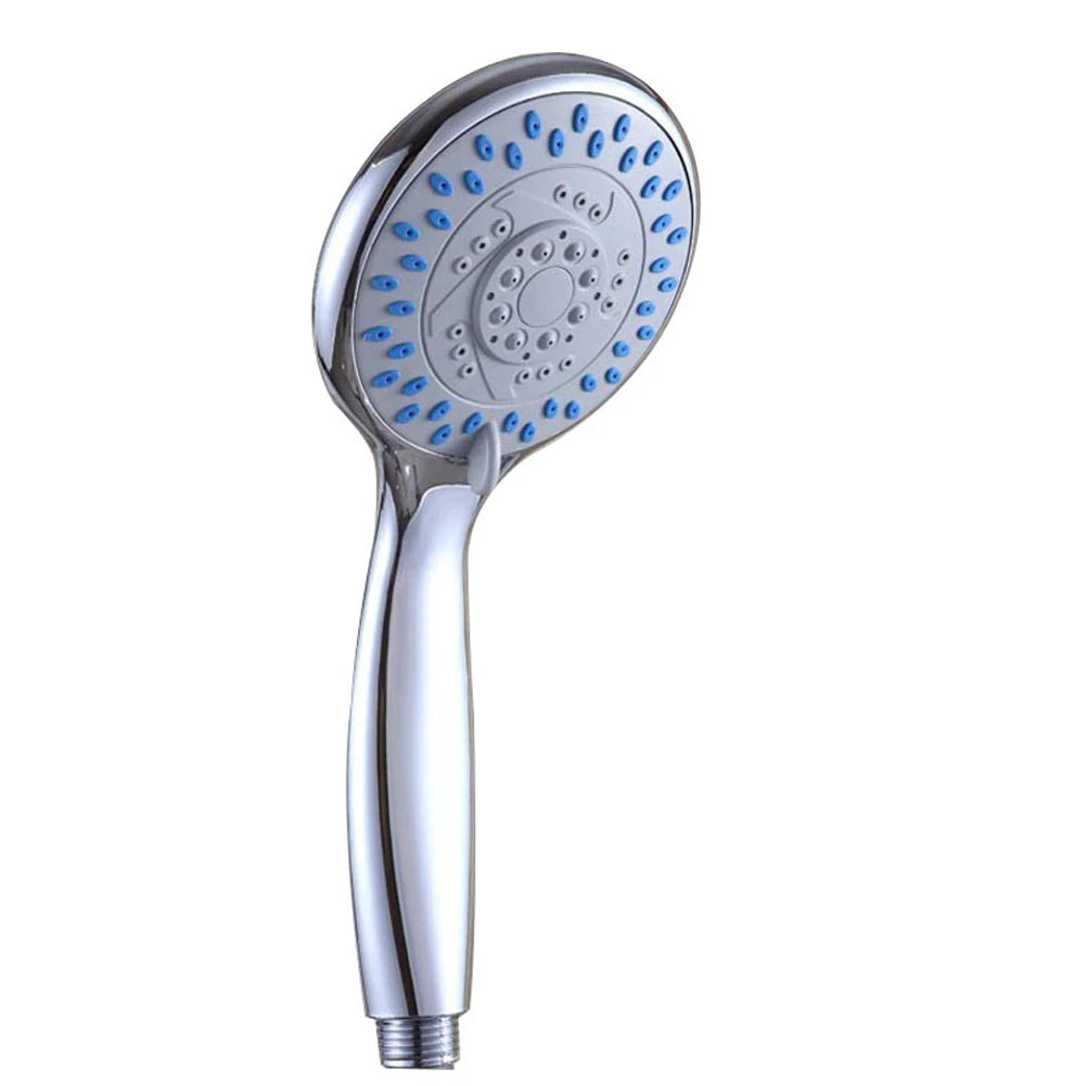 Handset Shower Head Large Mode Shower 20cm Bath Handset Heads Head High Pressure Silver Standard Shower 0°- 90°