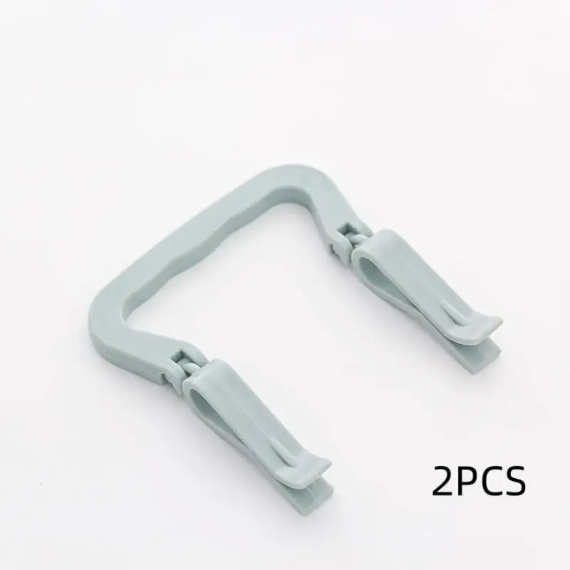 2PCS Garbage Bag Storage Fixing Clip, Household Creative Anti-skid Clip, Buckle Bucket Edge Clip, Card Holder, Rubbish Oasis Select A2