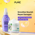 Keratin Hair Mask & Leave-In Hair Conditioner Set Care Frizz Dry Damaged Professional Smoothing Keratin Cream Hair Treatment Oasis Select China Mainland