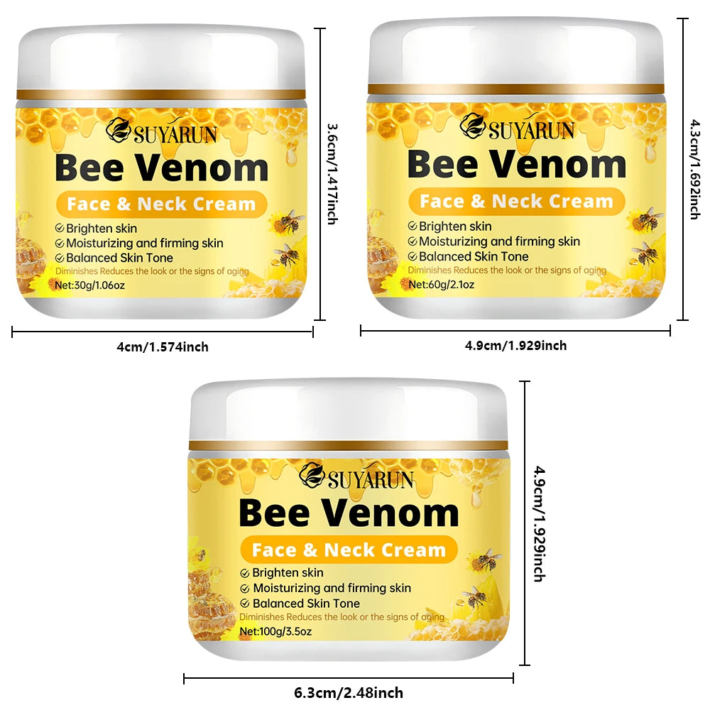 SUYARUN Bee Venom Anti-Aging Face & Neck Cream | Firming Hydration Anti-Aging Face Cream Oasis Select