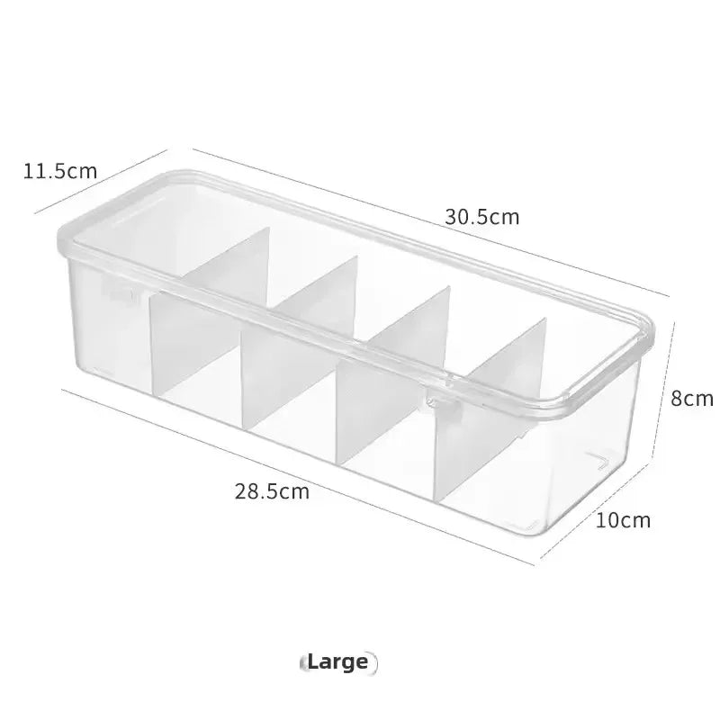 1pcs Data Cable Storage Box Popular Multi Grid Jewelry Sorting Basket Dustproof Storage Charging Cable Charging Plug Storage Bag Oasis Select