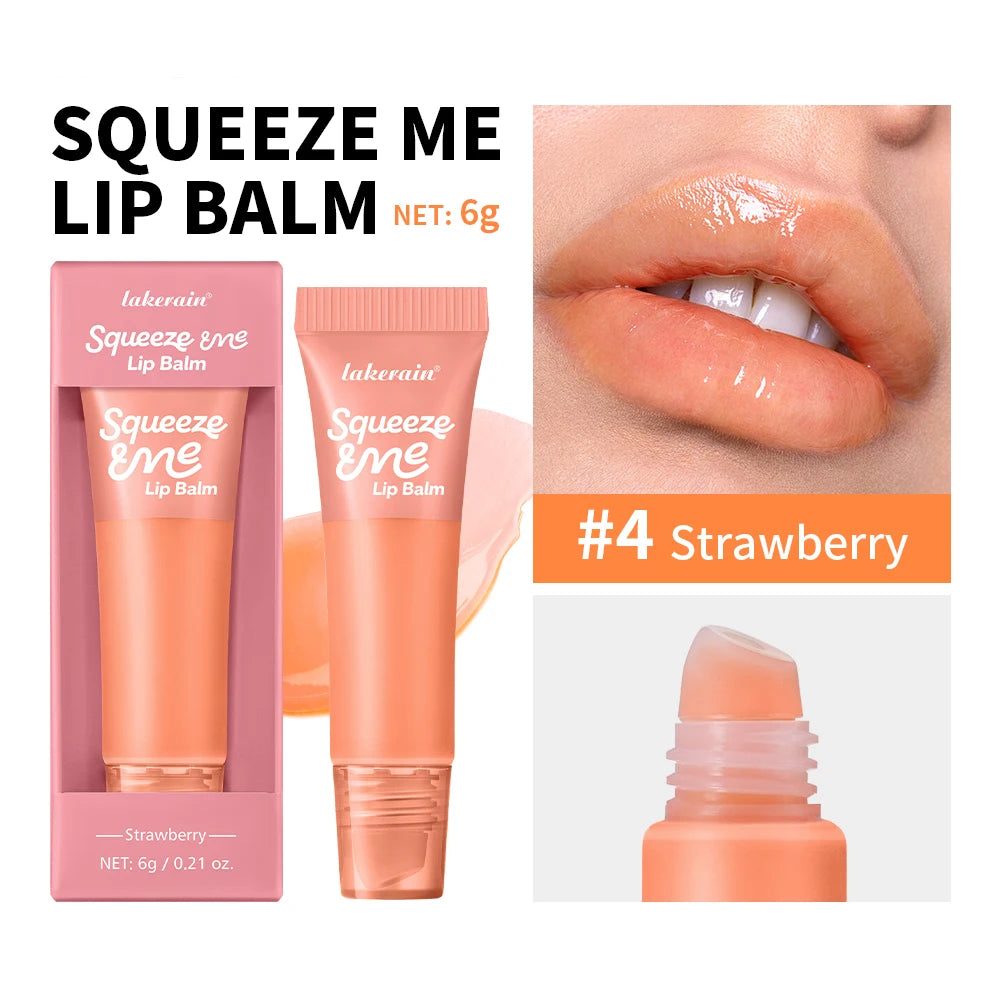 Hyaluronic Acid Lip Gloss – Sheer Strawberry Plumping Balm Plumping Lip Gloss Oasis Select 4Strawberry