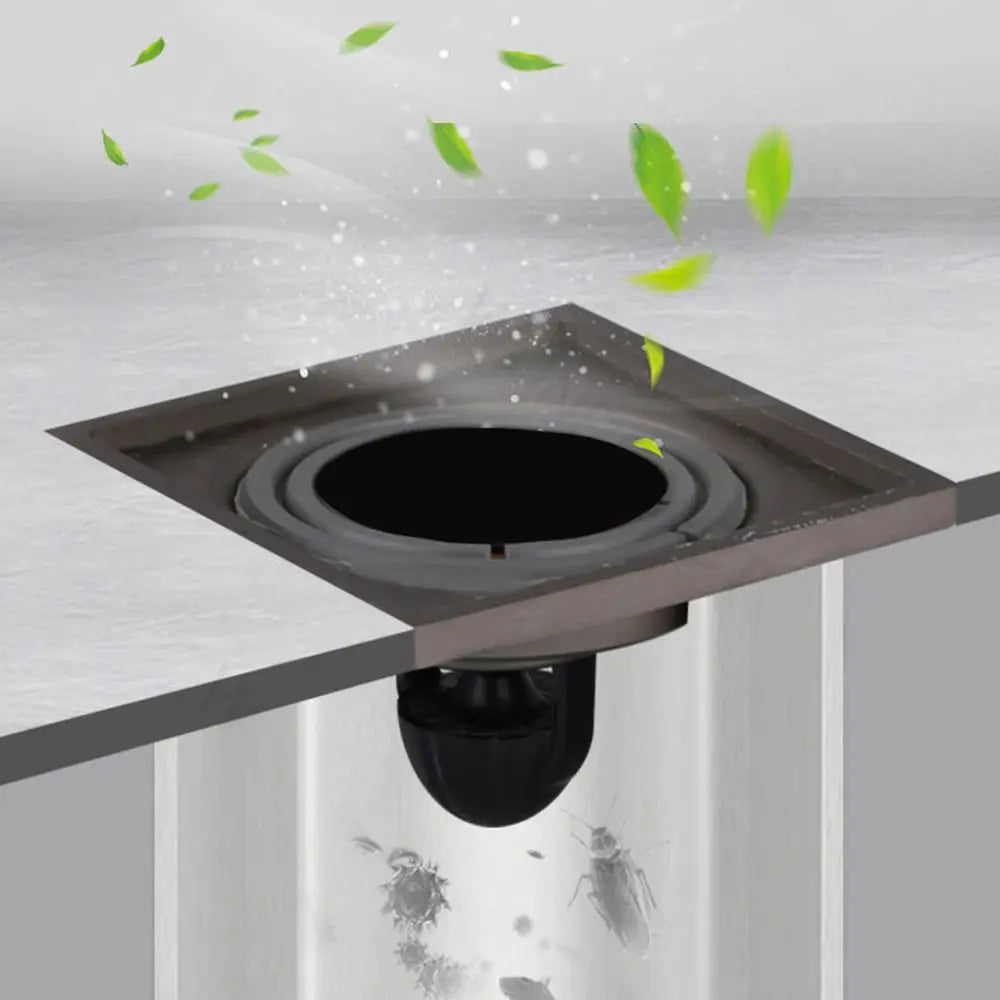 1Pcs Bathroom Floor Floor Drain Core Odor And Insect Proof Can Be Cut Sewer Cover Large Size 138mm Sewer Rapid Drainage Oasis Select