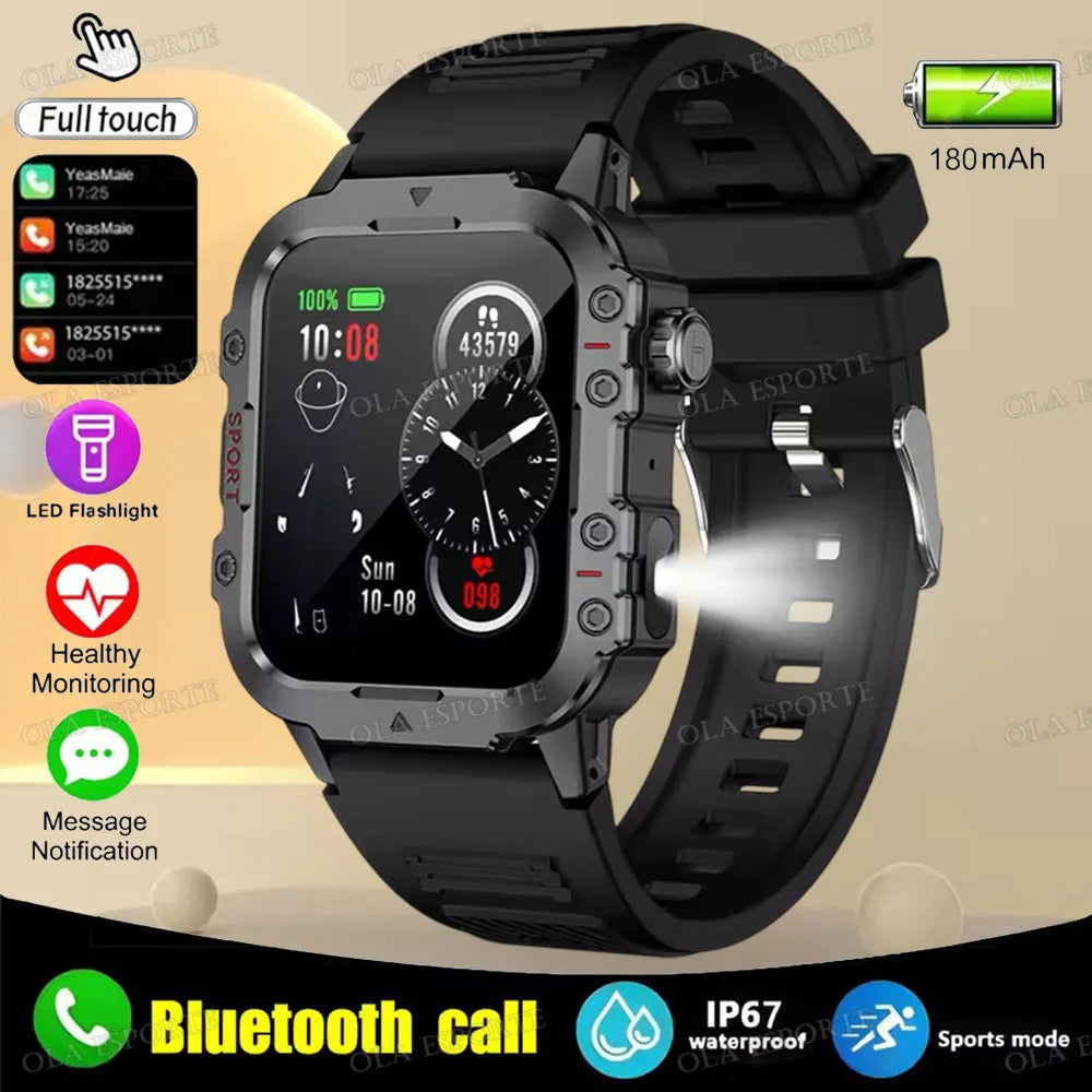 Ola Esporte HW12 Men's Sport Smartwatch – 2.01" BT Calling