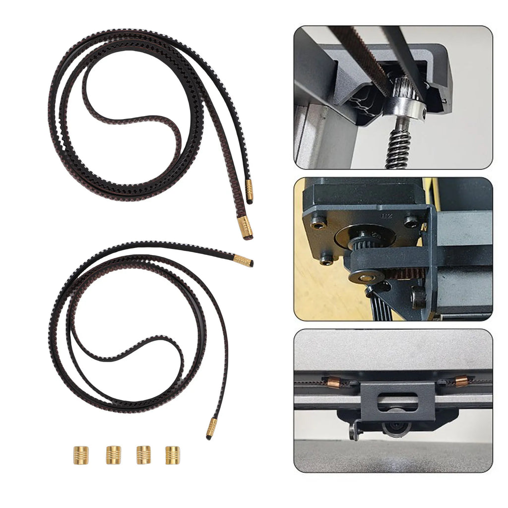 2GT 6mm Width 780mm Y/900mm X Axis Timing Belt High Precision Wear-Resistant Replacement for Anycubic Kobra Series 3D Printer Oasis Select